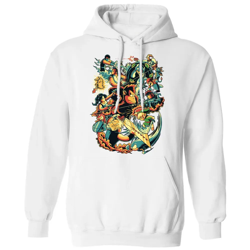 Retro Fight Classic Unisex Hoodie - 11