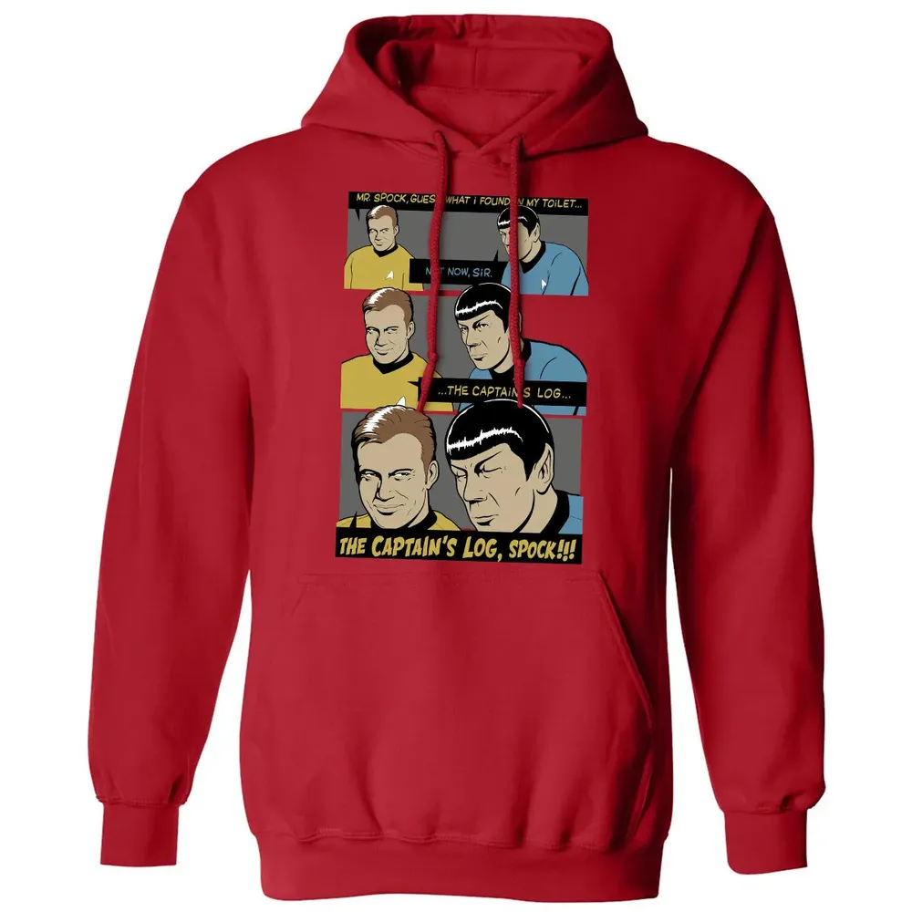 The Captain's Log Classic Unisex Hoodie - 5