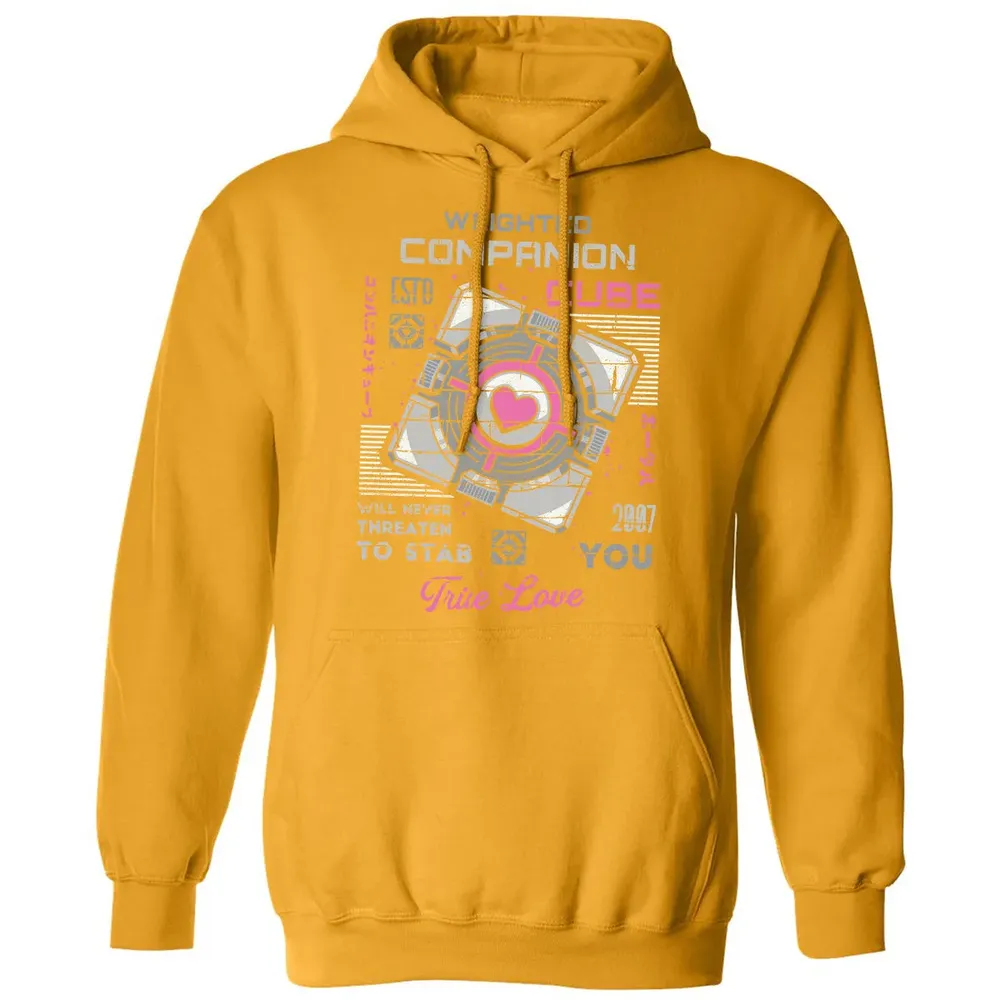 Weighted Companion Cube Classic Unisex Hoodie - 12