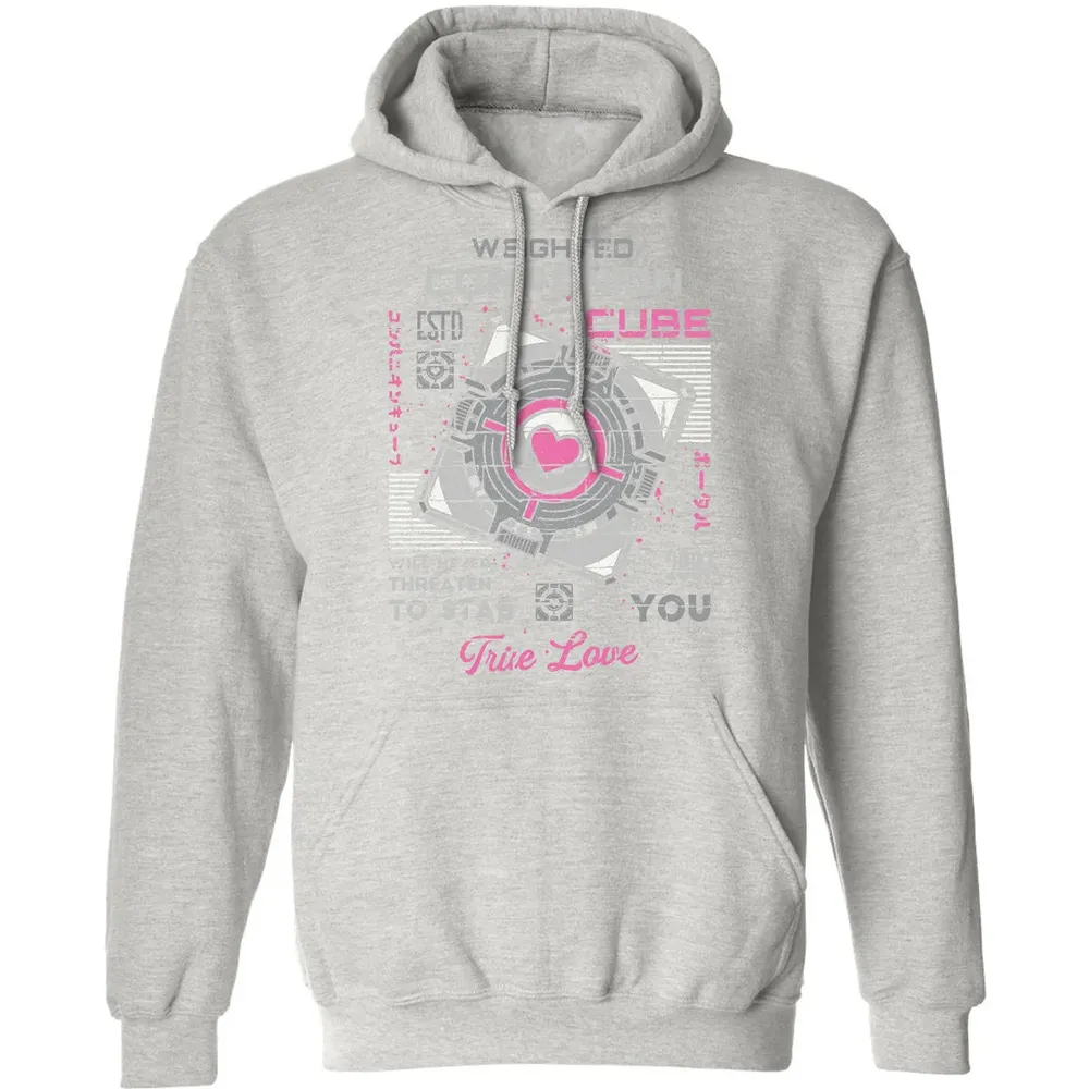 Weighted Companion Cube Classic Unisex Hoodie - 8