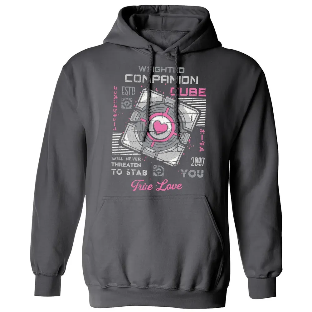 Weighted Companion Cube Classic Unisex Hoodie - 7