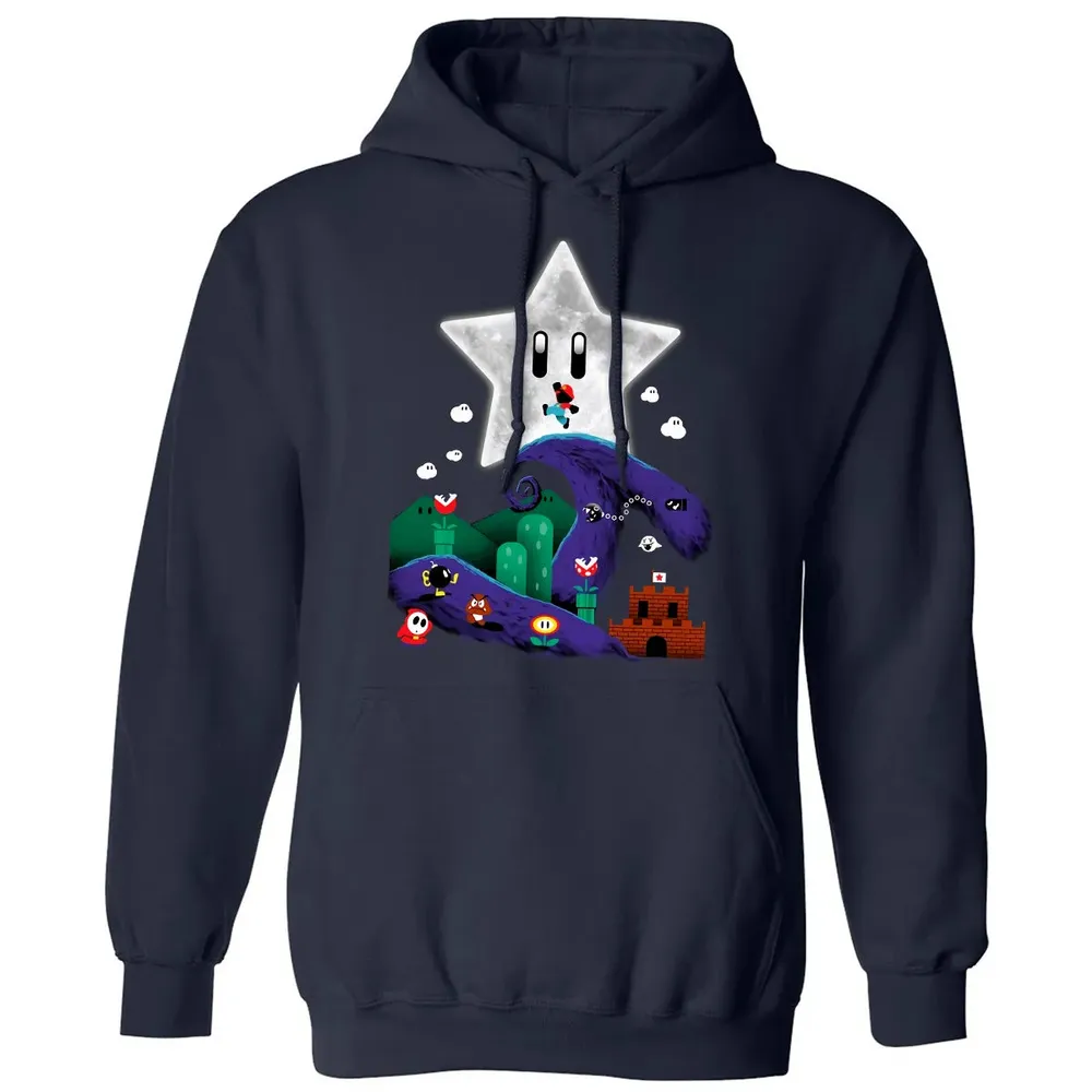 Mario In The Nightmare Classic Unisex Hoodie - 2