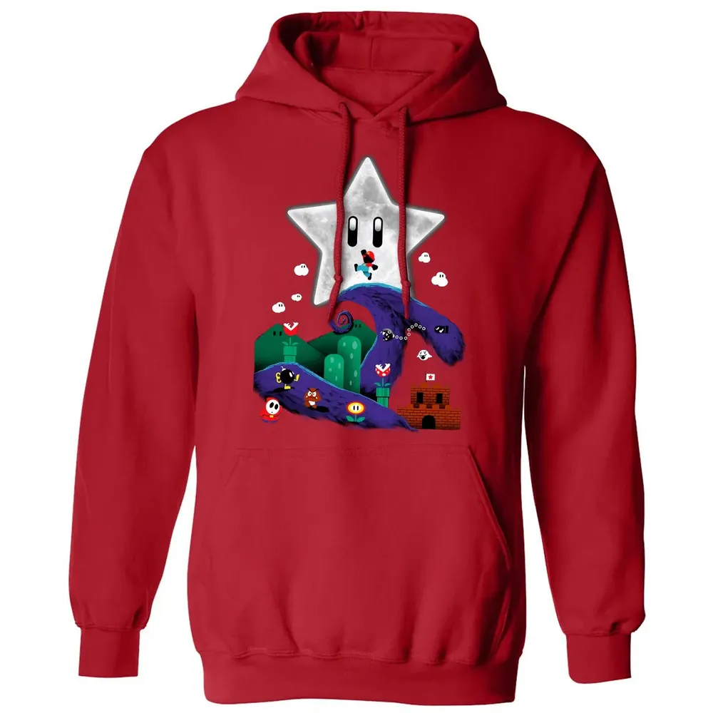 Mario In The Nightmare Classic Unisex Hoodie - 5