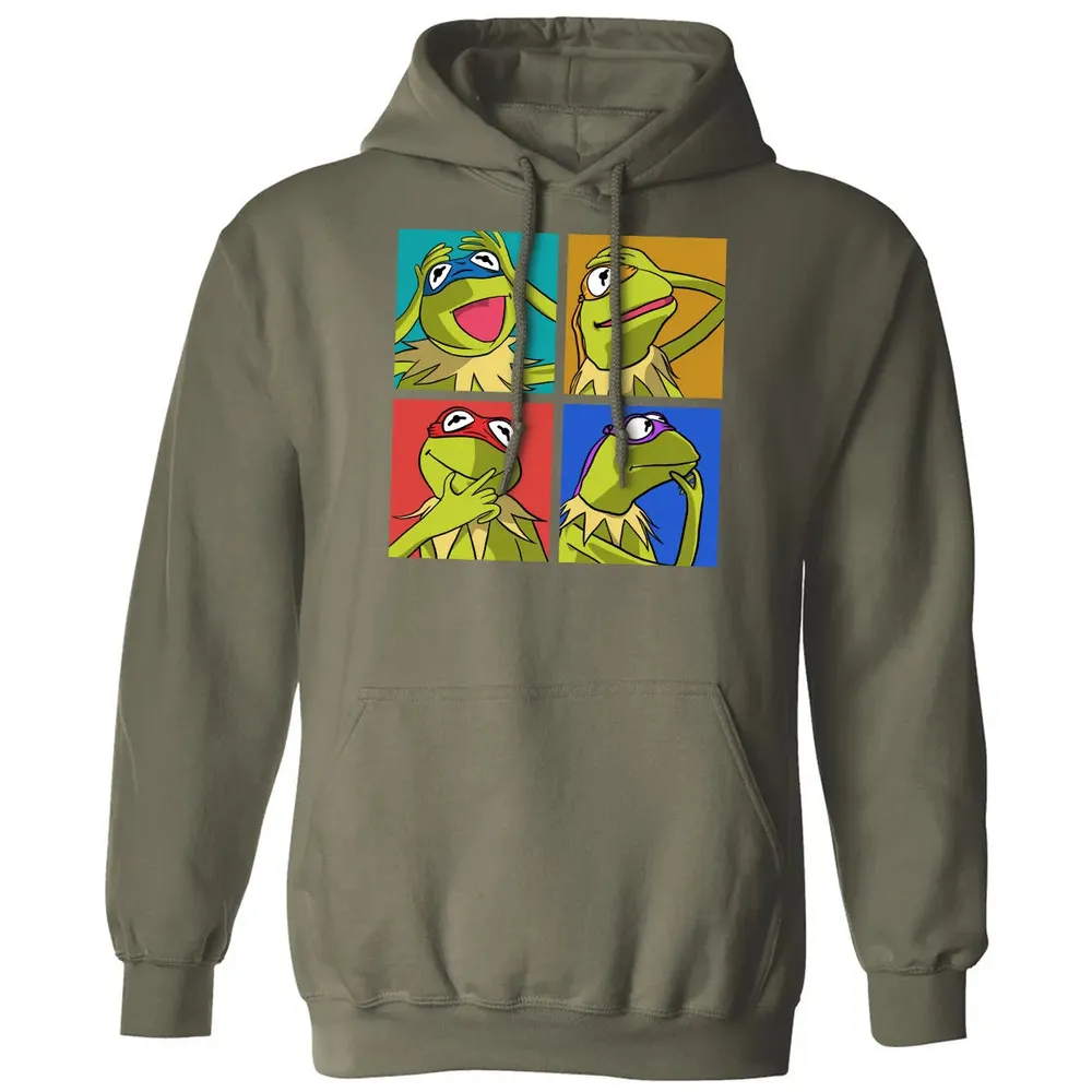 nage Mutant Minja Kermit Classic Unisex Hoodie - 4