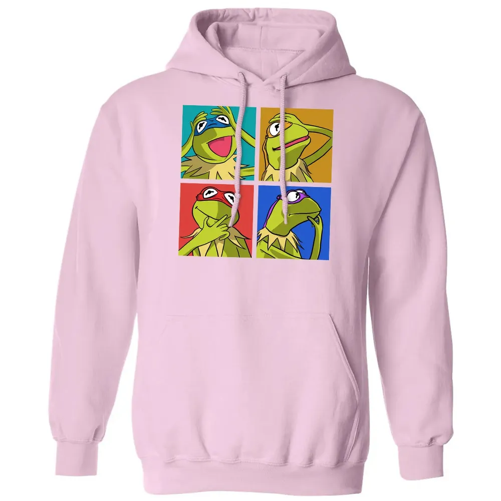 nage Mutant Minja Kermit Classic Unisex Hoodie - 3