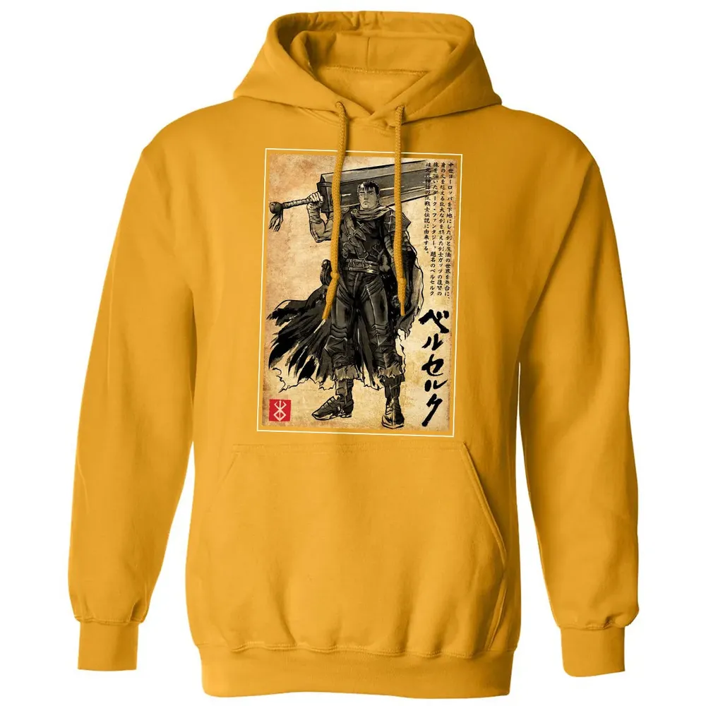 Black Swordsman Classic Unisex Hoodie - 12