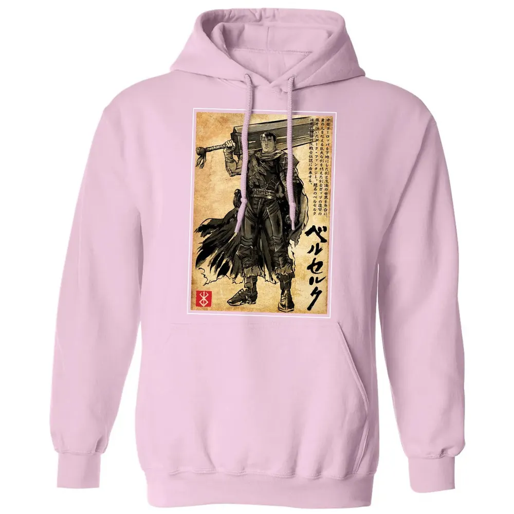 Black Swordsman Classic Unisex Hoodie - 3