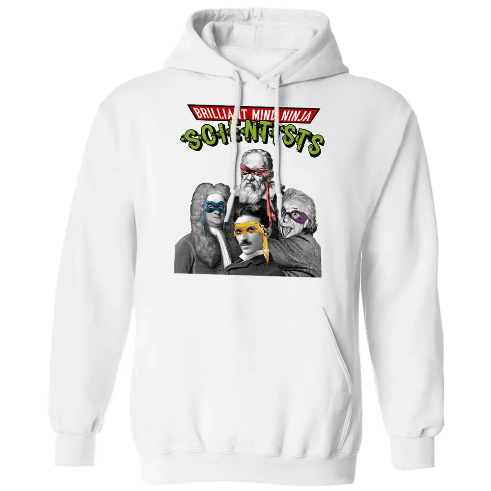 Brilliant Mind Ninja Scientists Classic Unisex Hoodie - 11