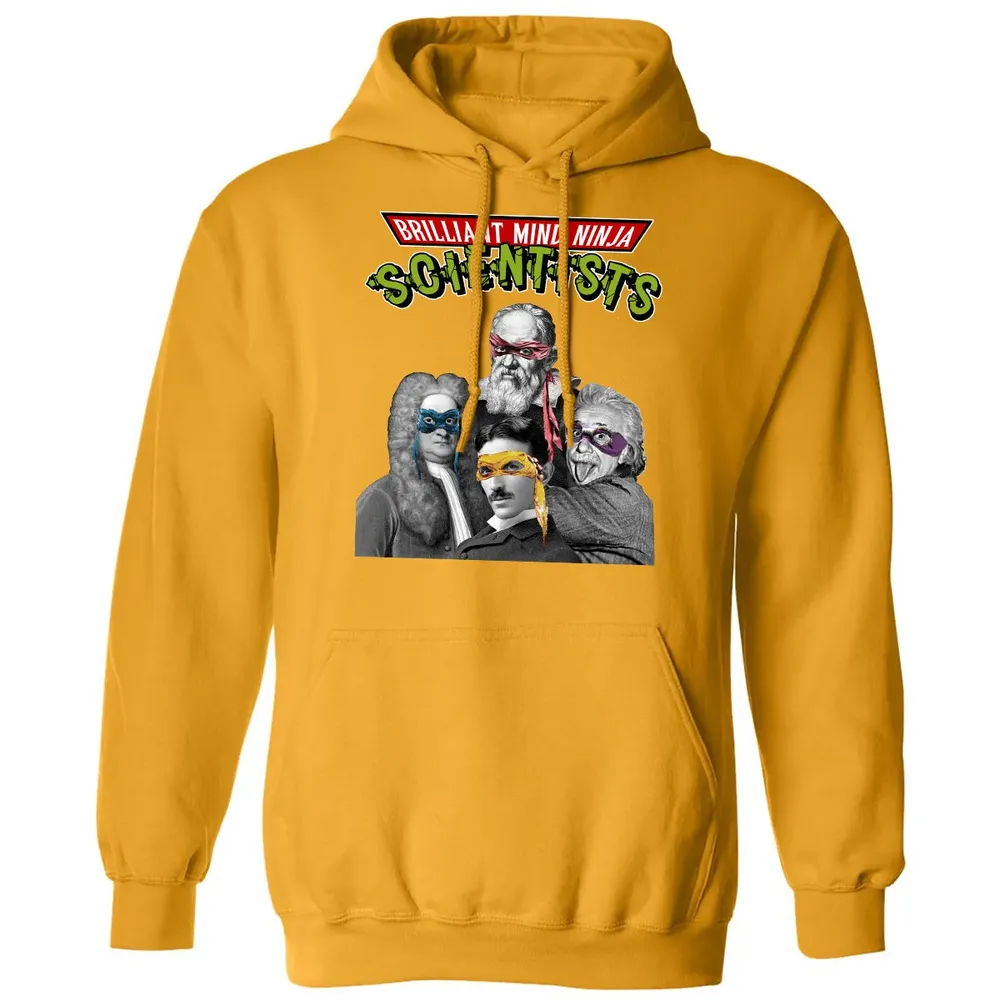 Brilliant Mind Ninja Scientists Classic Unisex Hoodie - 12