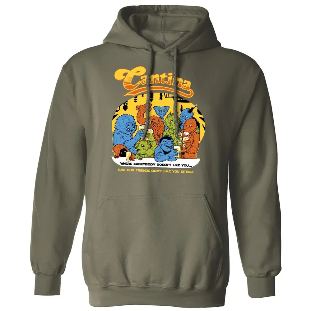 Cantina, Whereâ€¦ Classic Unisex Hoodie - 4