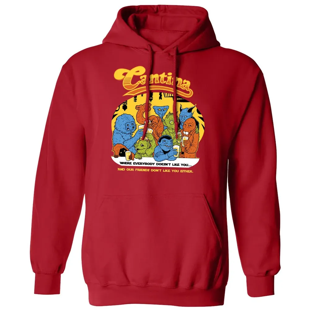 Cantina, Whereâ€¦ Classic Unisex Hoodie - 5