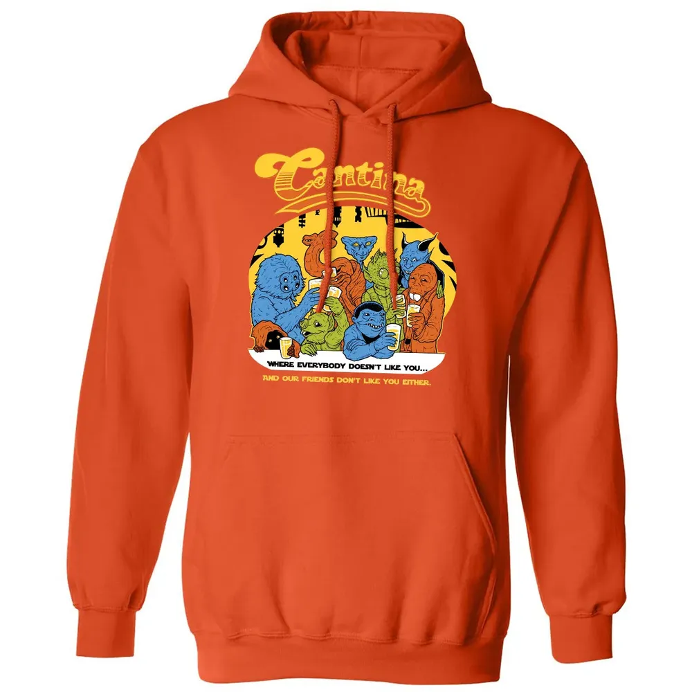 Cantina, Whereâ€¦ Classic Unisex Hoodie - 10