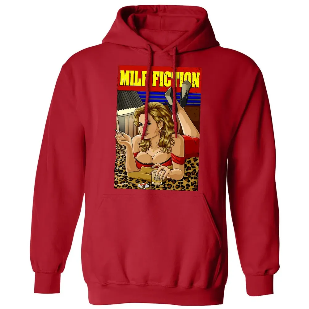 Milf Fiction Classic Unisex Hoodie - 5