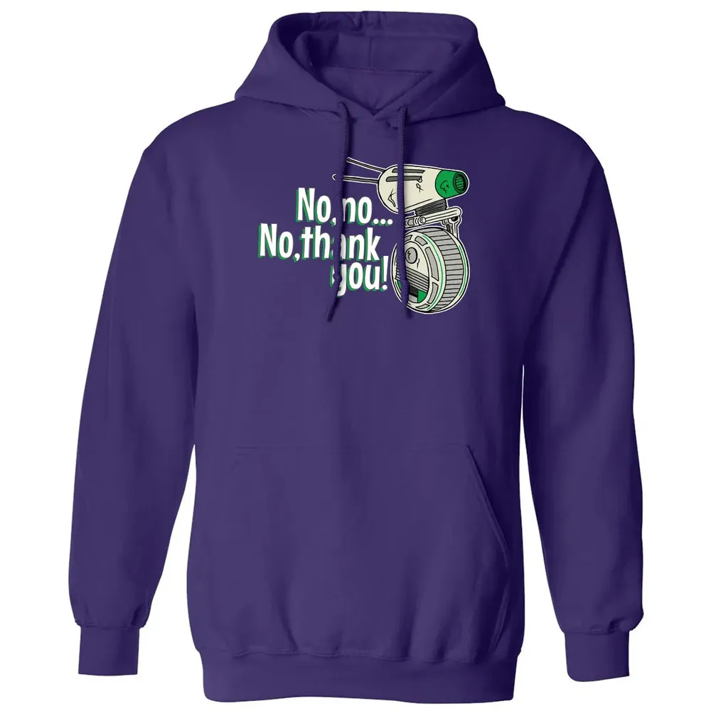 No Thank You Classic Unisex Hoodie - 6