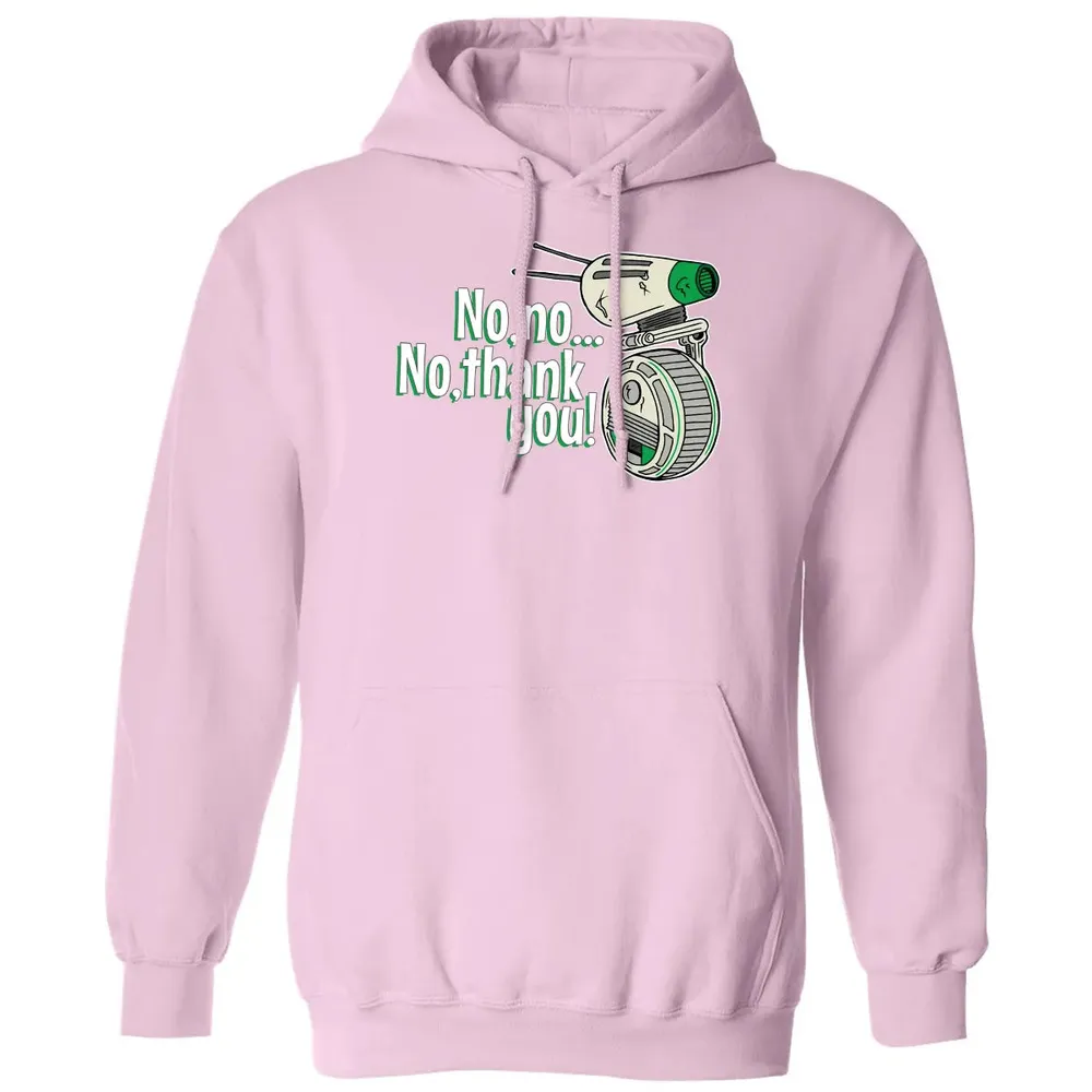 No Thank You Classic Unisex Hoodie - 3