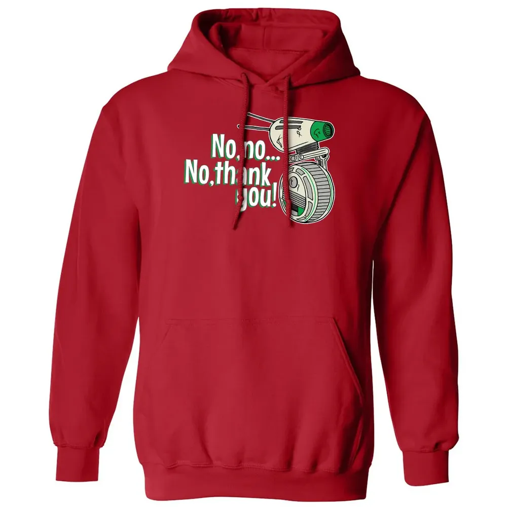 No Thank You Classic Unisex Hoodie - 5