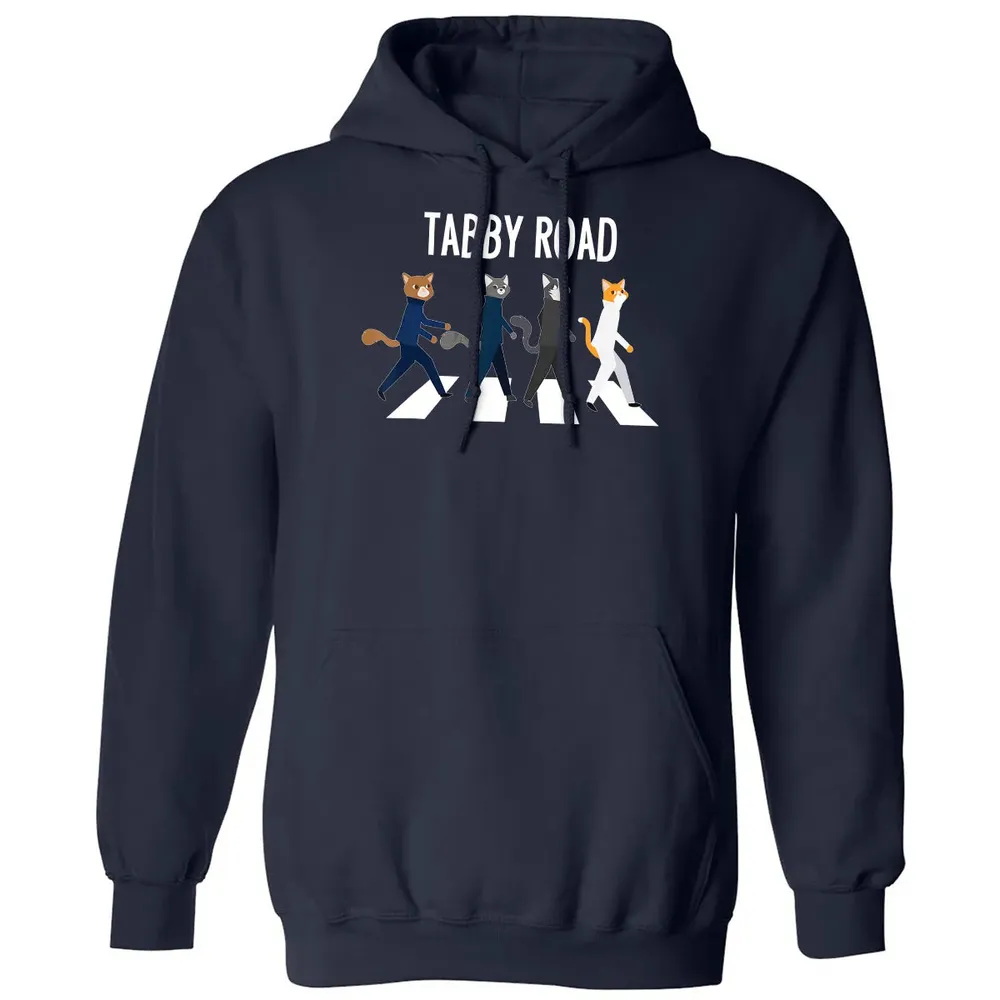 Tabby Road Cats  Cat Lover Classic Unisex Hoodie - 2