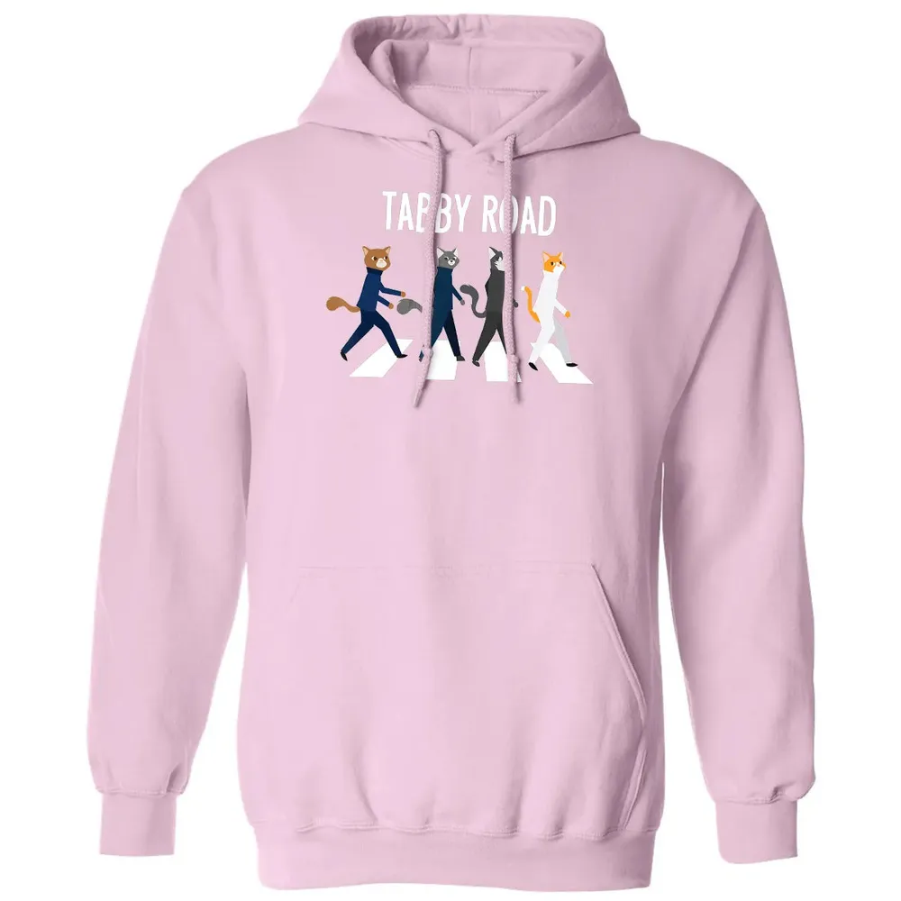 Tabby Road Cats  Cat Lover Classic Unisex Hoodie - 3