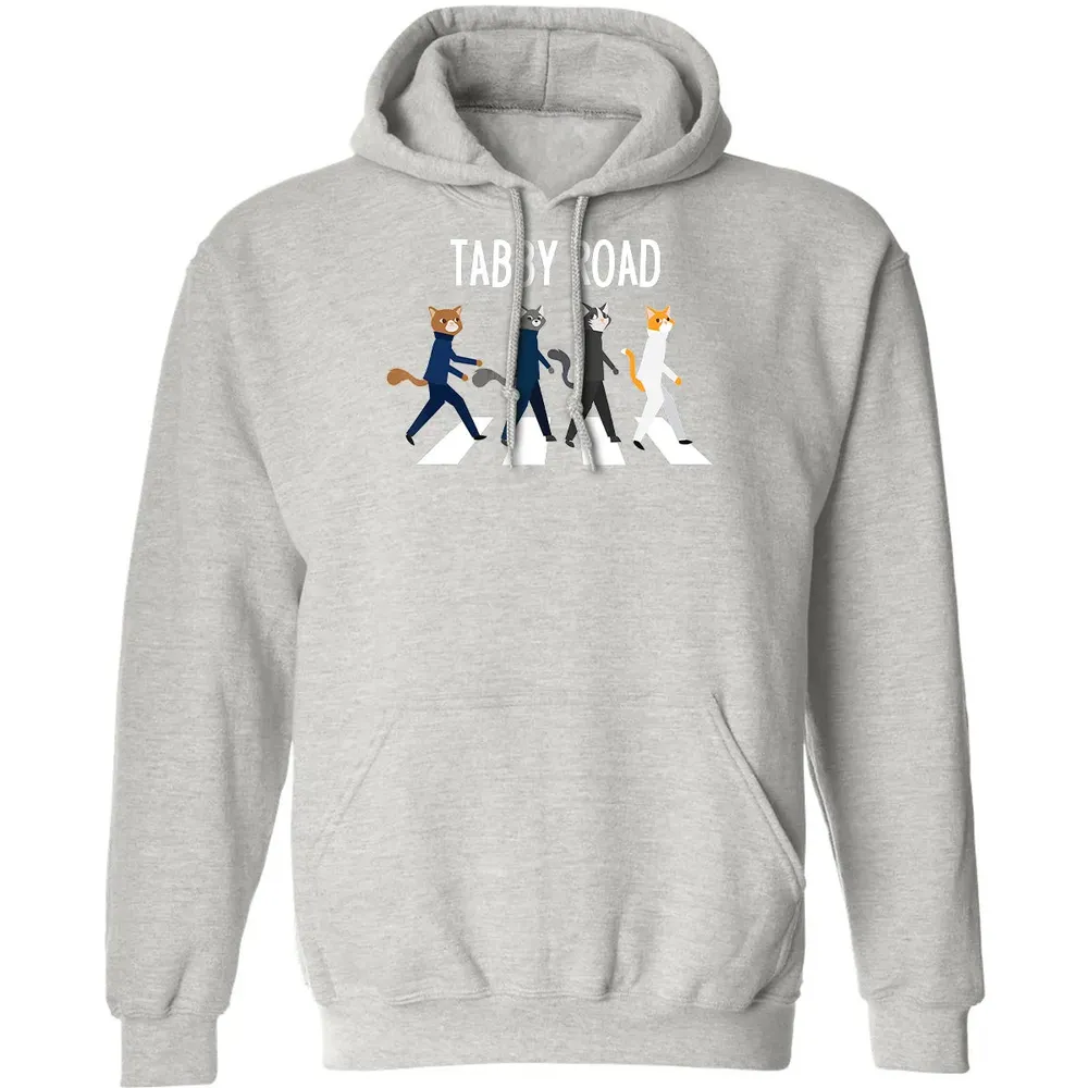 Tabby Road Cats  Cat Lover Classic Unisex Hoodie - 8