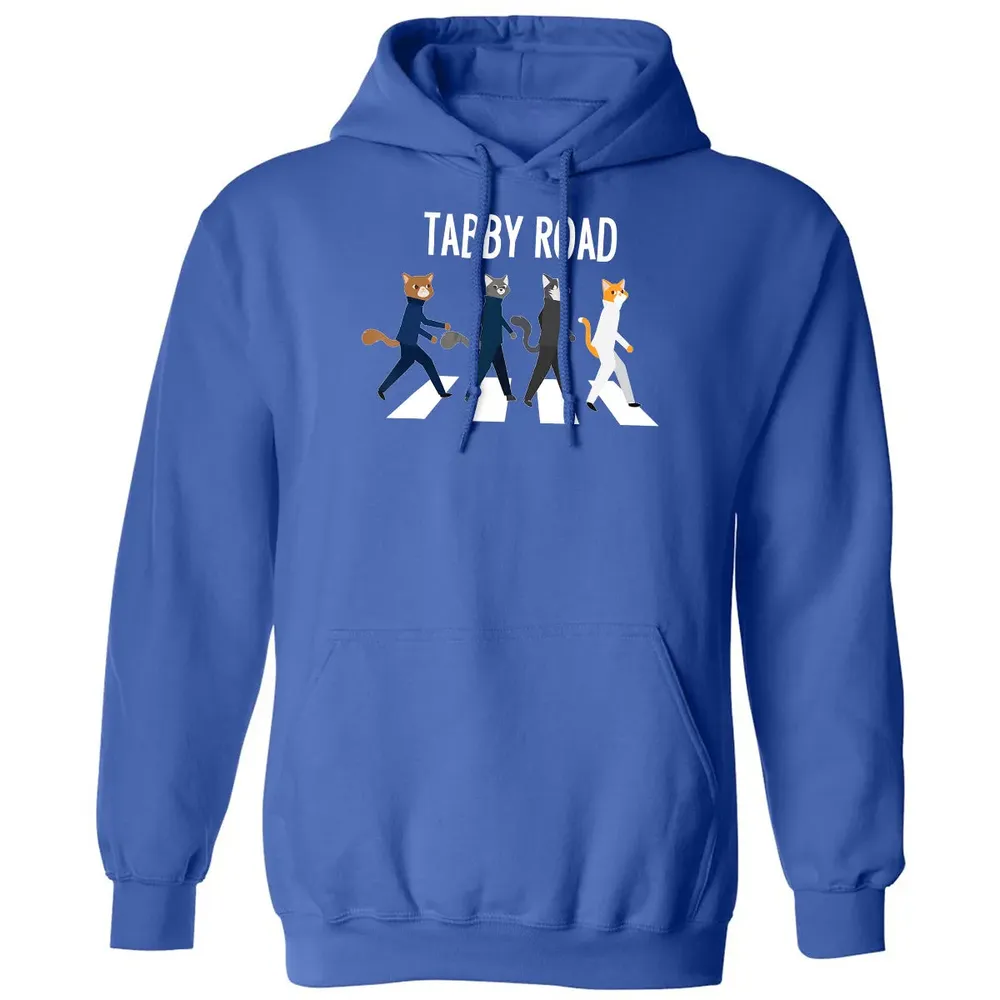 Tabby Road Cats  Cat Lover Classic Unisex Hoodie - 9