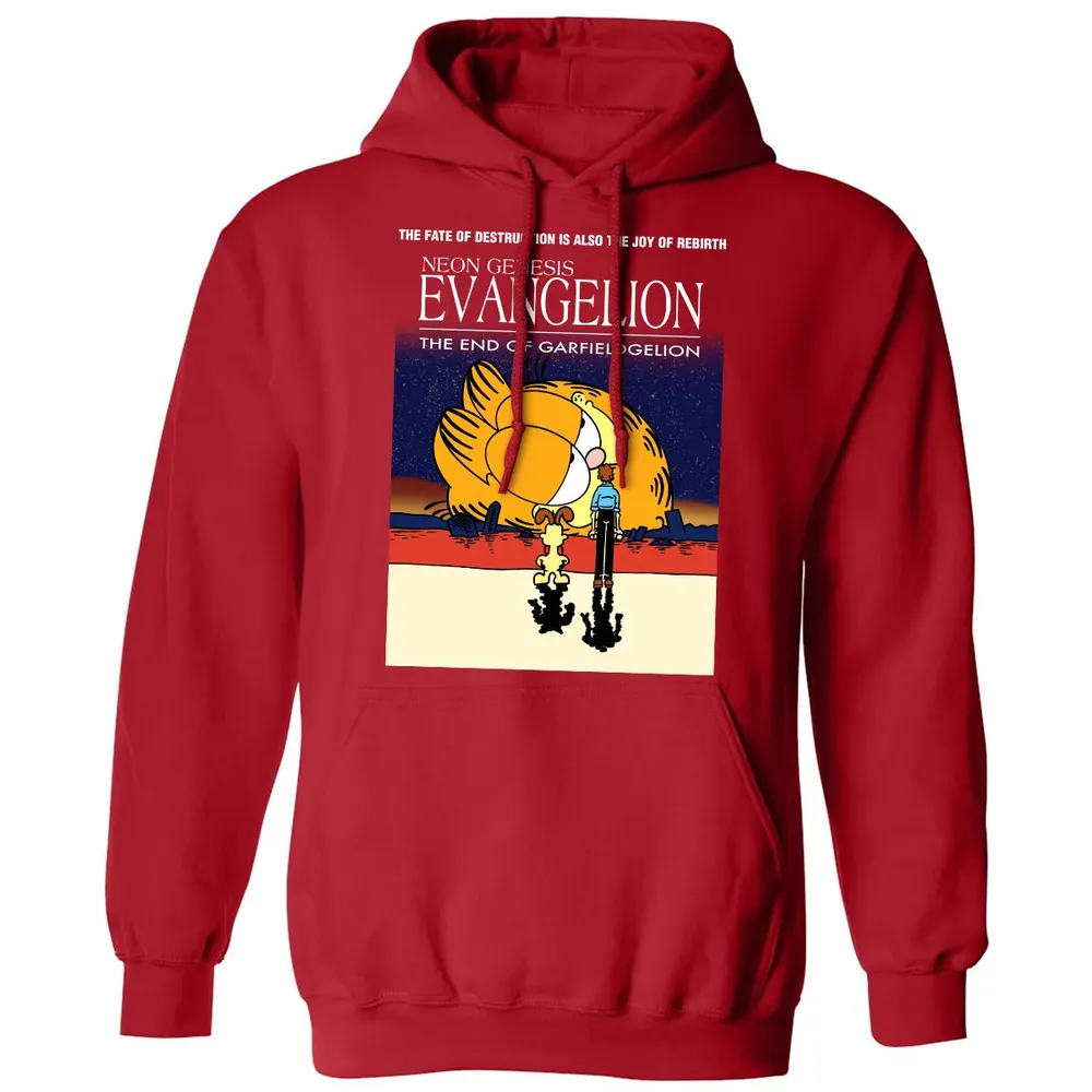 The End Of Garfieldgelion Classic Unisex Hoodie - 5