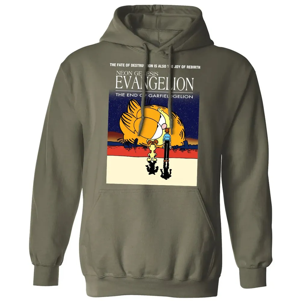 The End Of Garfieldgelion Classic Unisex Hoodie - 4