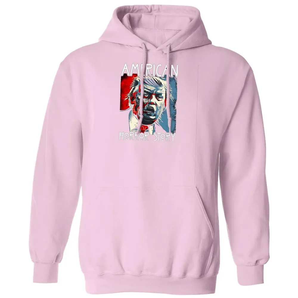 Funny Halloween Anti Trump Horror Story Americas Hated Dude Classic Unisex Hoodie - 3