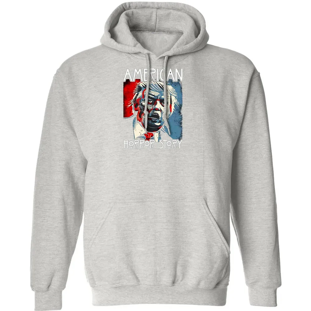 Funny Halloween Anti Trump Horror Story Americas Hated Dude Classic Unisex Hoodie - 8