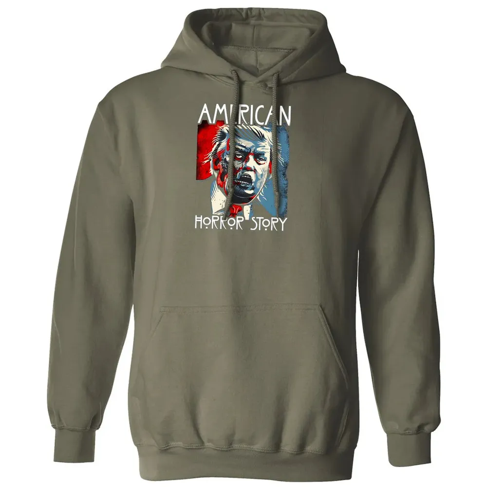 Funny Halloween Anti Trump Horror Story Americas Hated Dude Classic Unisex Hoodie - 4