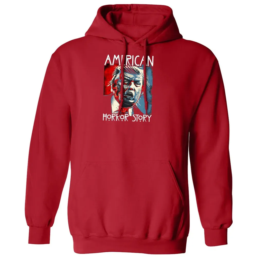 Funny Halloween Anti Trump Horror Story Americas Hated Dude Classic Unisex Hoodie - 5