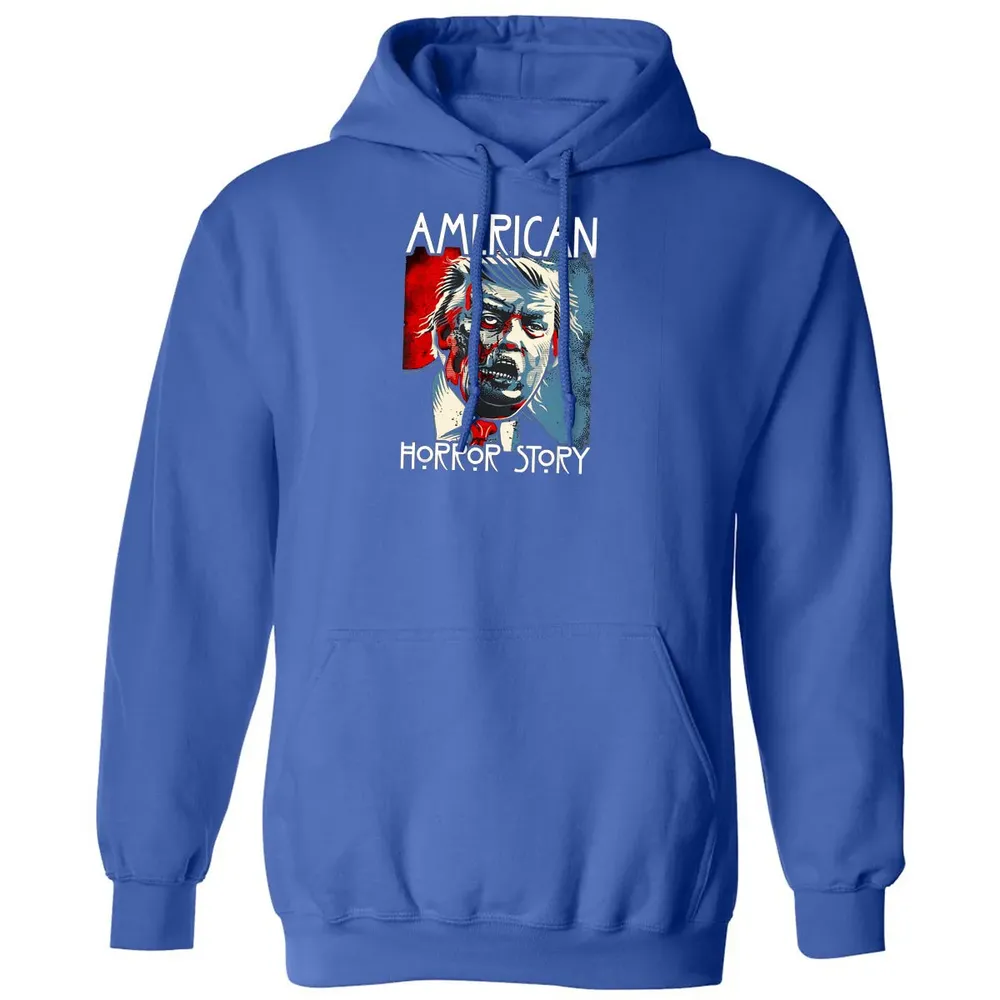Funny Halloween Anti Trump Horror Story Americas Hated Dude Classic Unisex Hoodie - 9