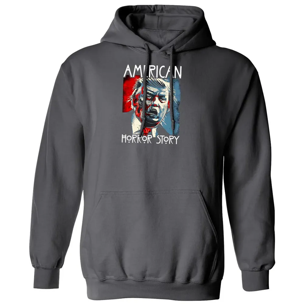 Funny Halloween Anti Trump Horror Story Americas Hated Dude Classic Unisex Hoodie - 7