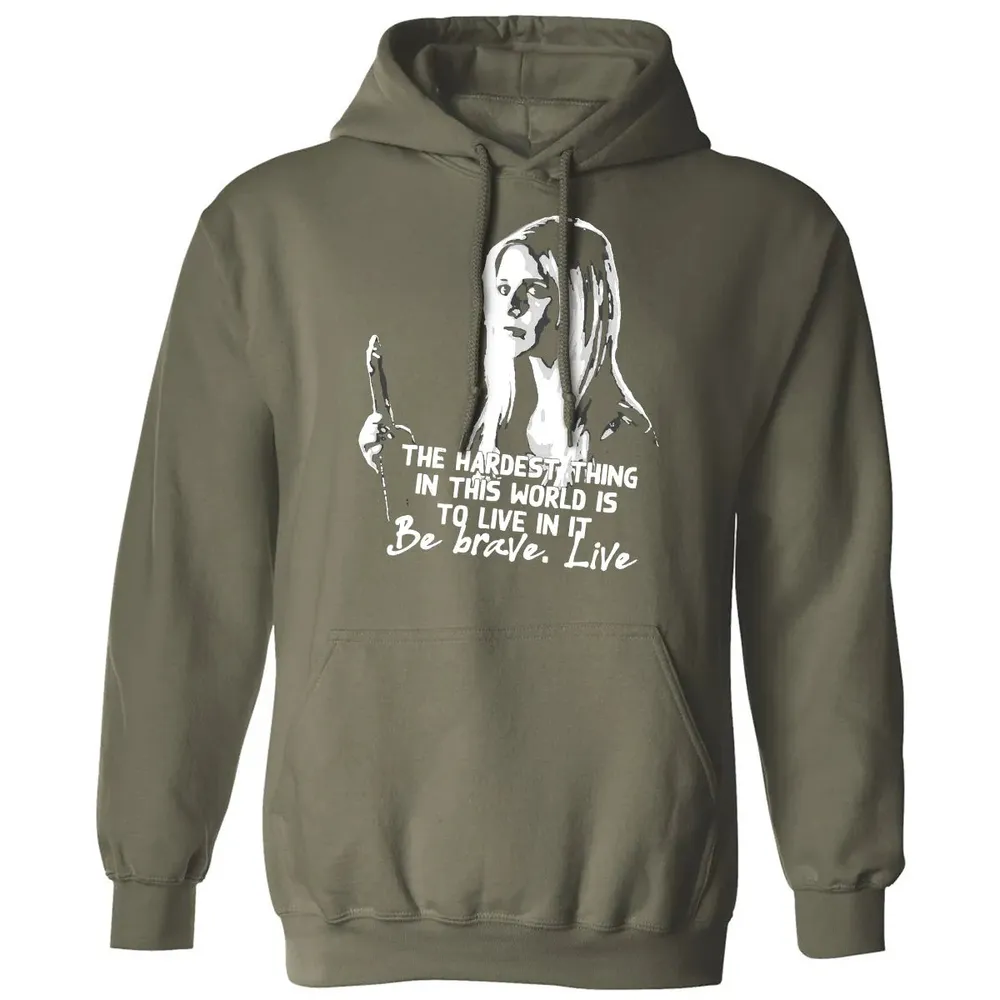 Be Brave Live Classic Unisex Hoodie - 4