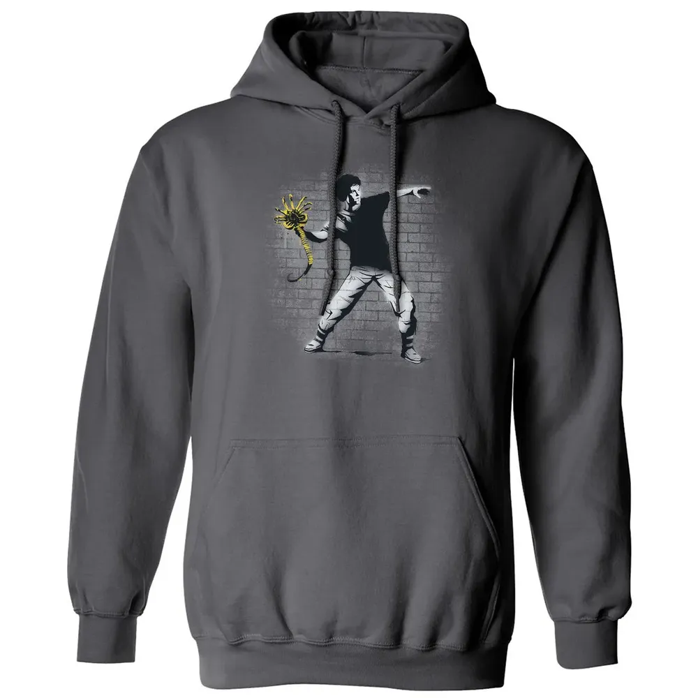 Alien Thrower Classic Unisex Hoodie - 7