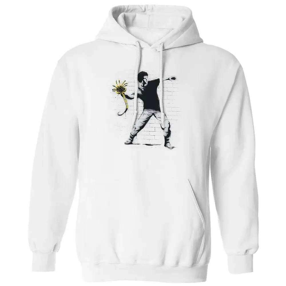 Alien Thrower Classic Unisex Hoodie - 11