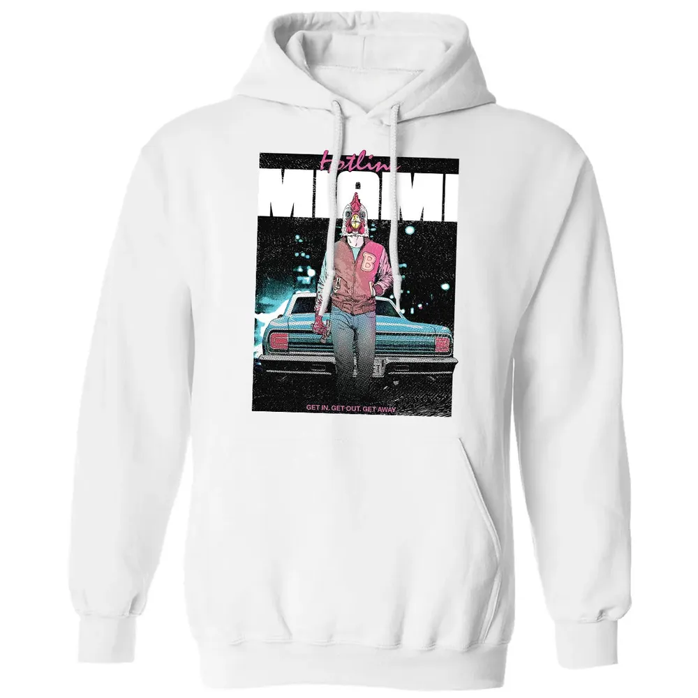 Hotline Miami Classic Unisex Hoodie - 11