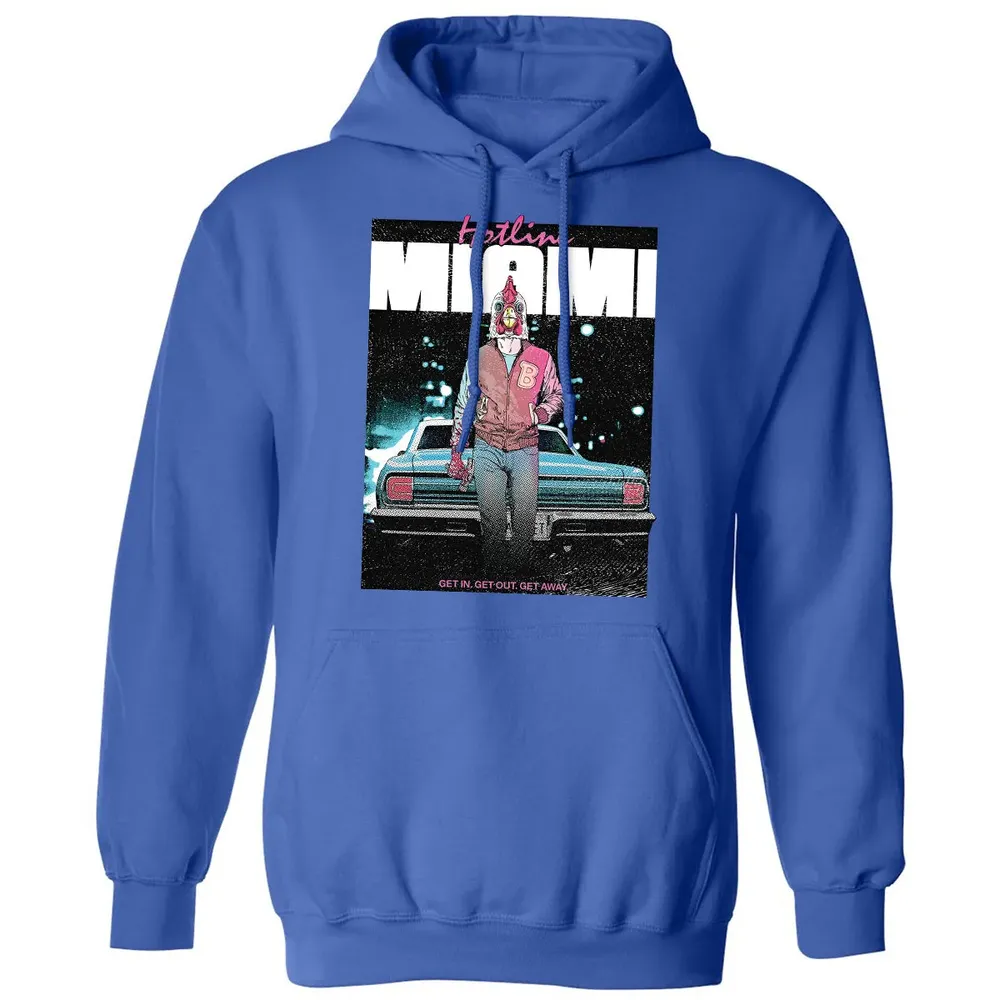 Hotline Miami Classic Unisex Hoodie - 9