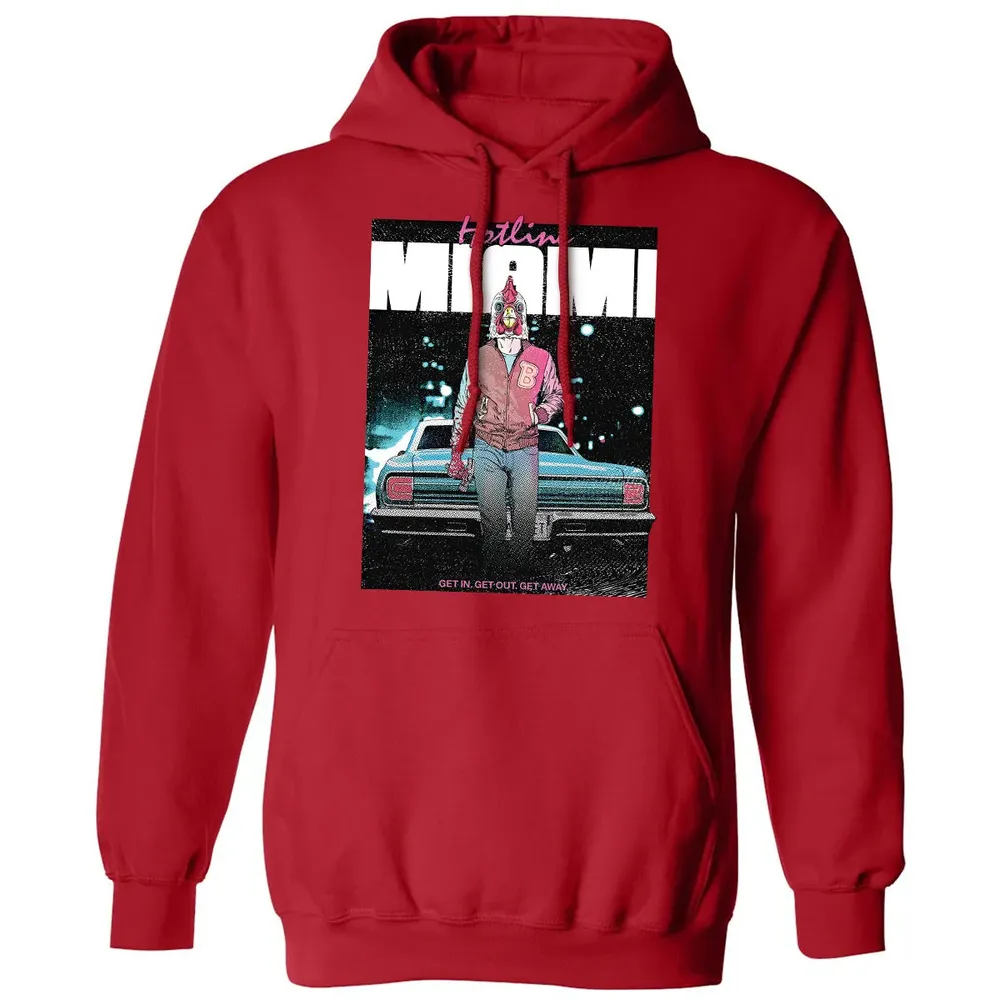 Hotline Miami Classic Unisex Hoodie - 5