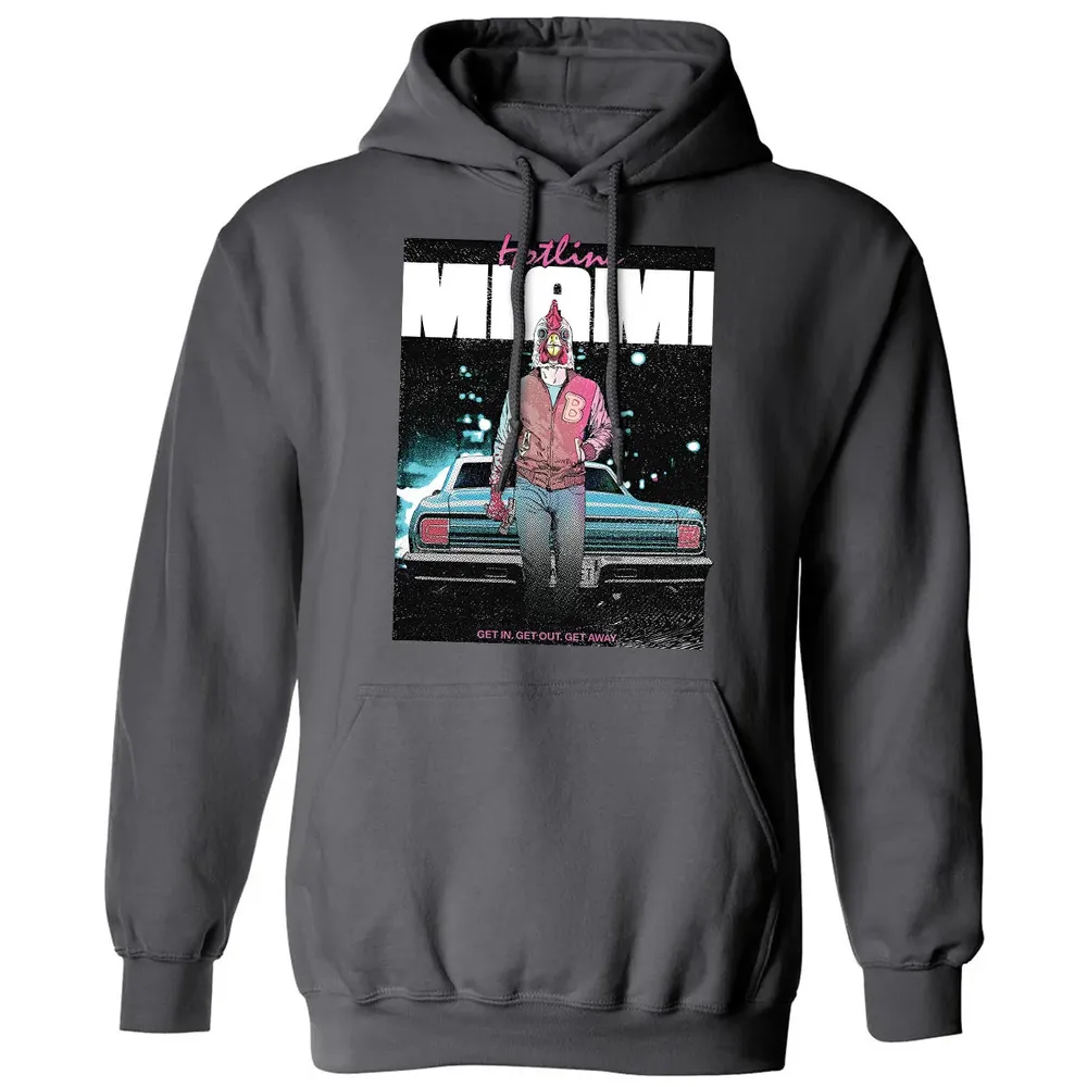 Hotline Miami Classic Unisex Hoodie - 7