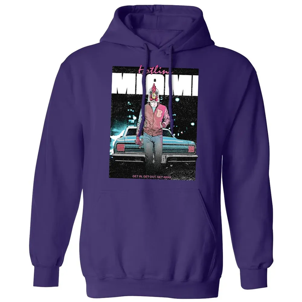 Hotline Miami Classic Unisex Hoodie - 6