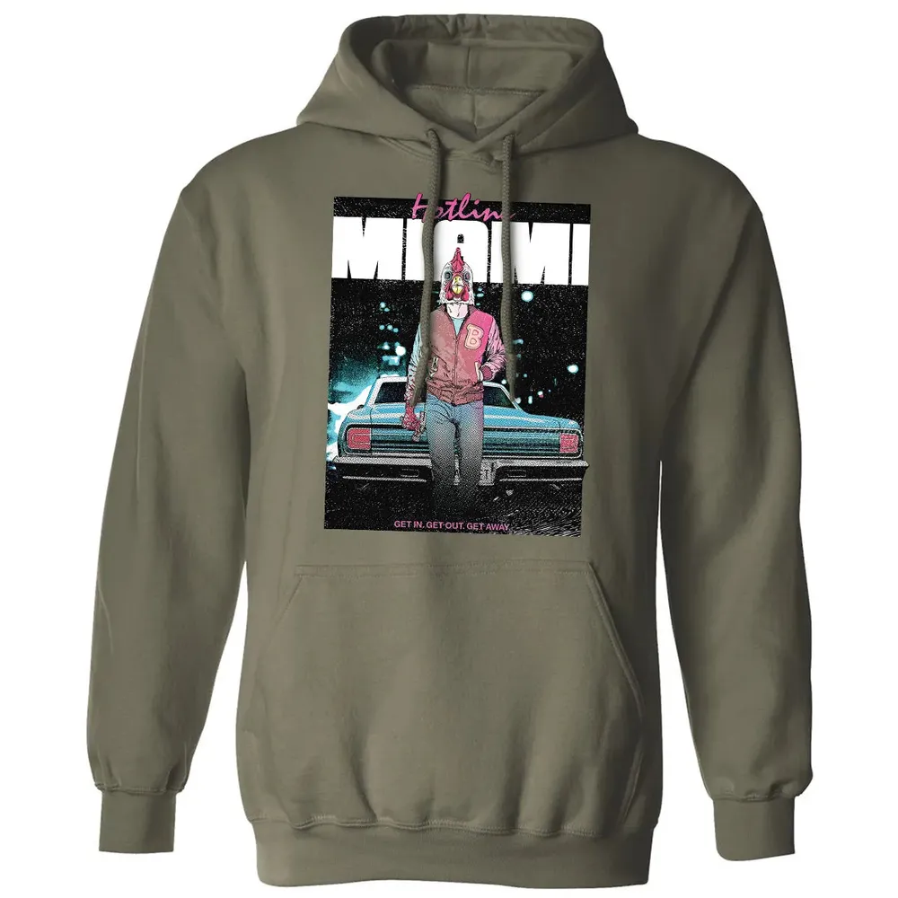Hotline Miami Classic Unisex Hoodie - 4