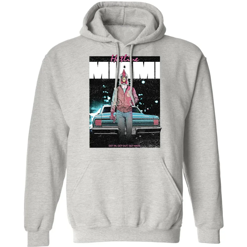 Hotline Miami Classic Unisex Hoodie - 8