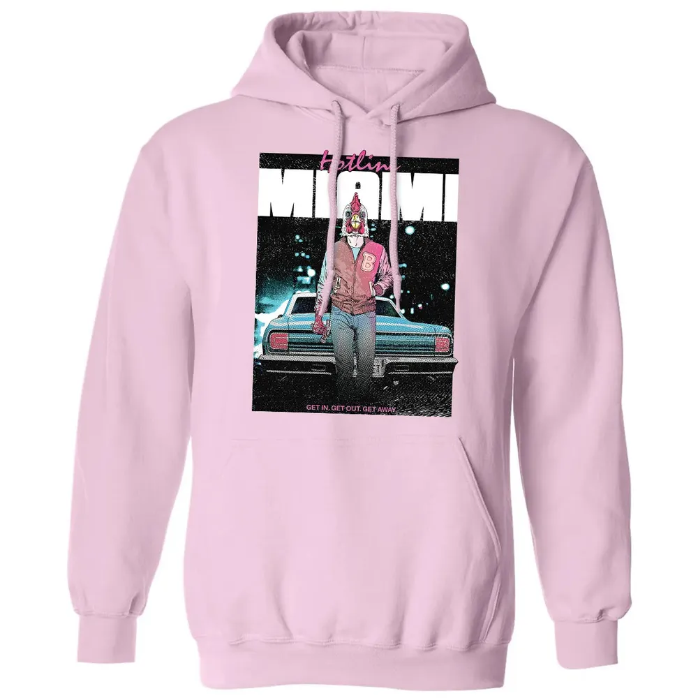 Hotline Miami Classic Unisex Hoodie - 3