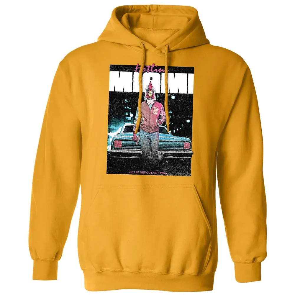 Hotline Miami Classic Unisex Hoodie - 12