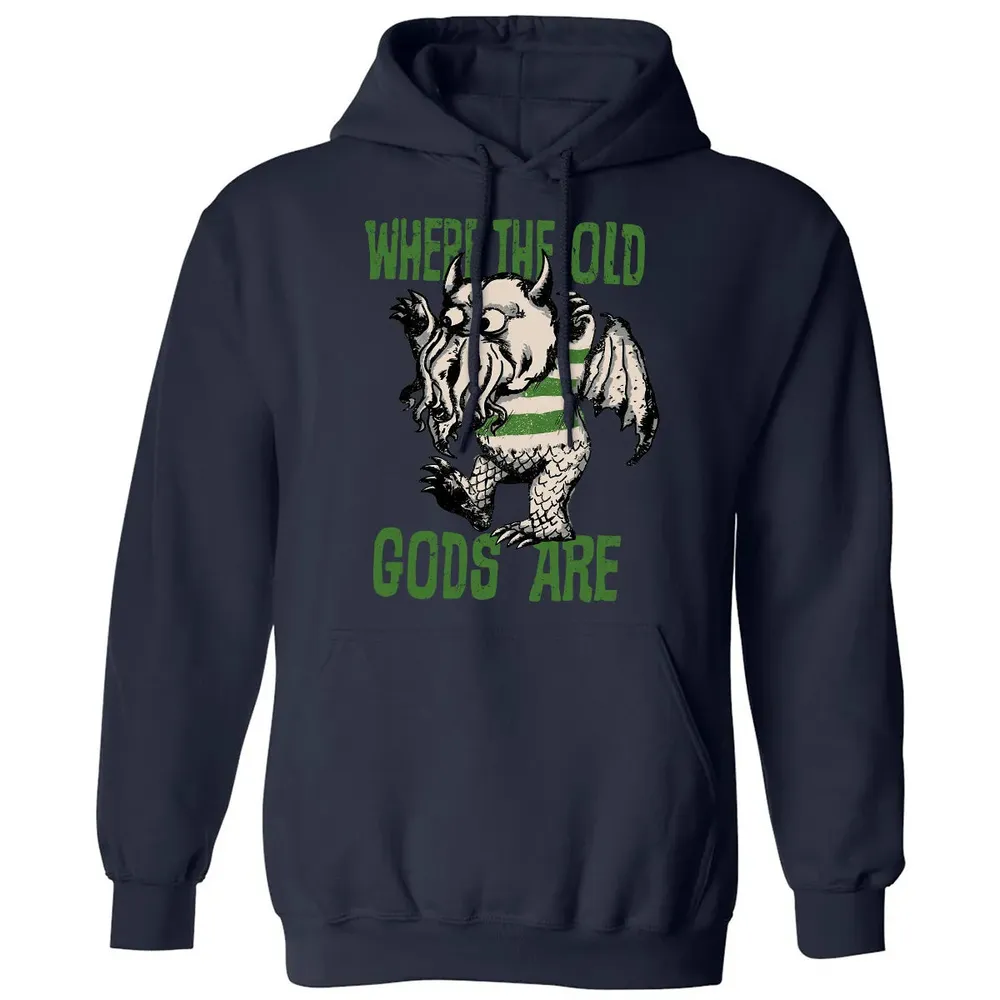 Where The Old Gods Are Classic Unisex Hoodie - 2