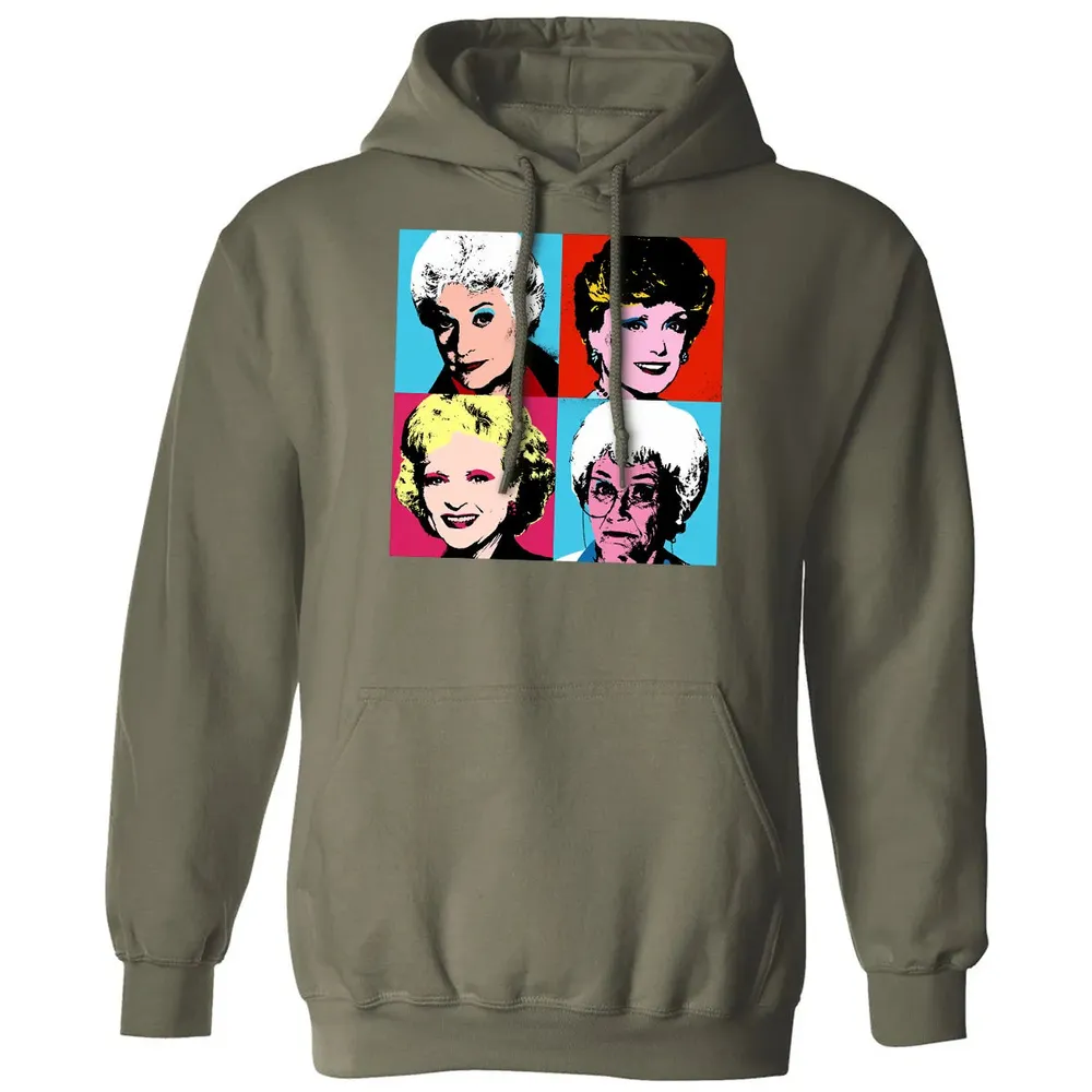 Golden Warhol Girls Classic Unisex Hoodie - 4