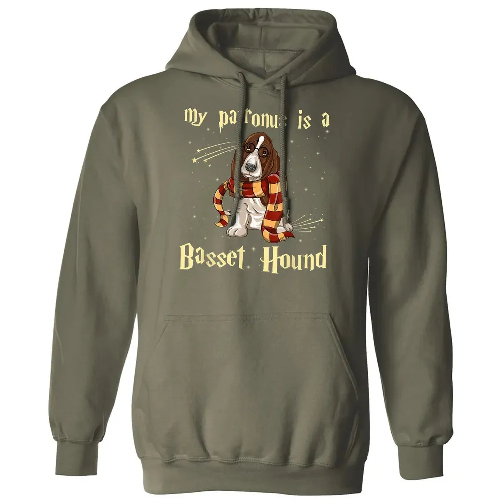 My Patronus Is A Basset hound Classic Unisex Hoodie - 4
