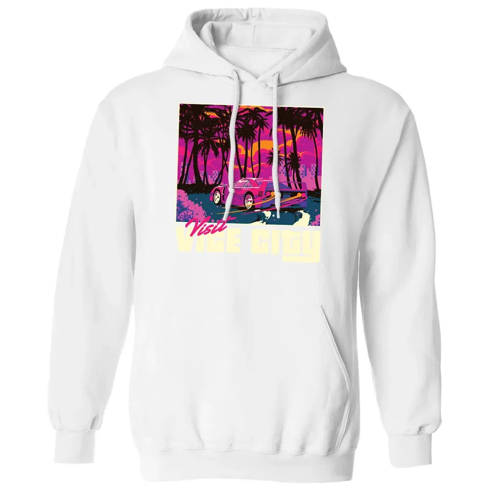 Visit Vice City Classic Unisex Hoodie - 11