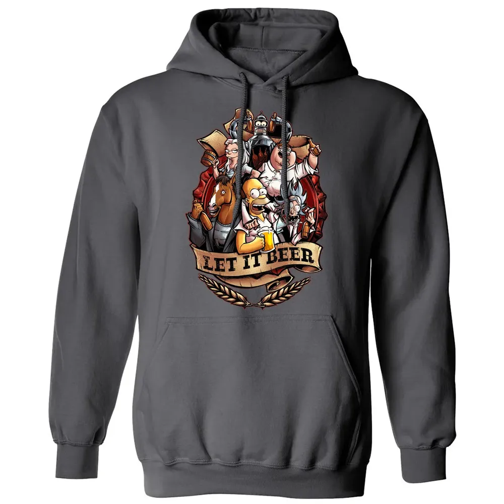 Let It Beer Classic Unisex Hoodie - 7
