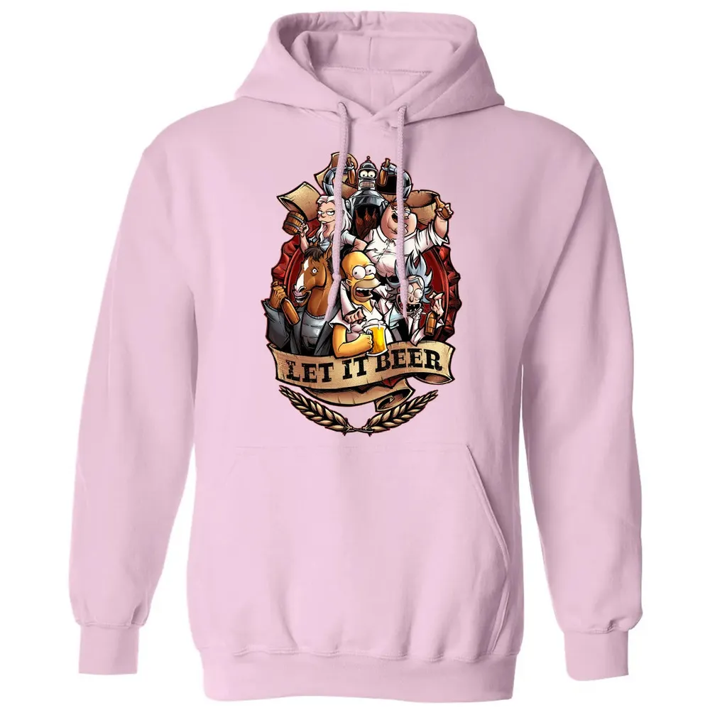 Let It Beer Classic Unisex Hoodie - 3